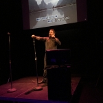 John Sheehan at Karaoke Fundraiser.