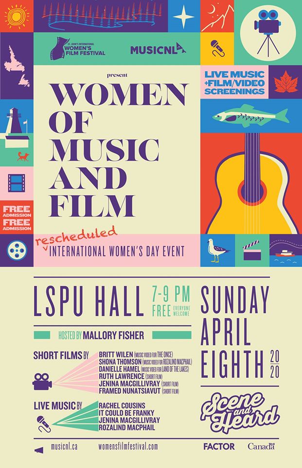 Poster for Women of Music and Film